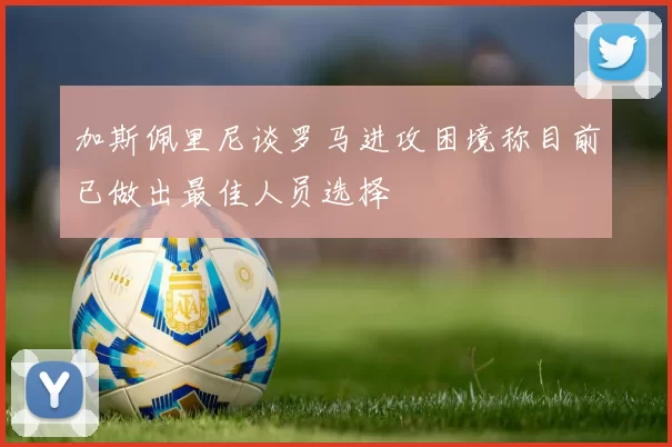 加斯佩里尼谈罗马进攻困境称目前已做出最佳人员选择